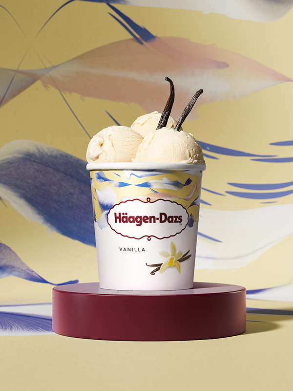 chocolate salted caramel flavour pattern